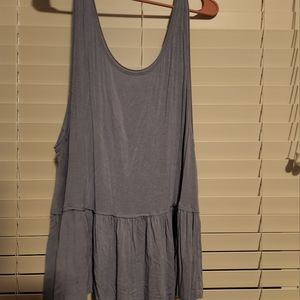 Peplum tank